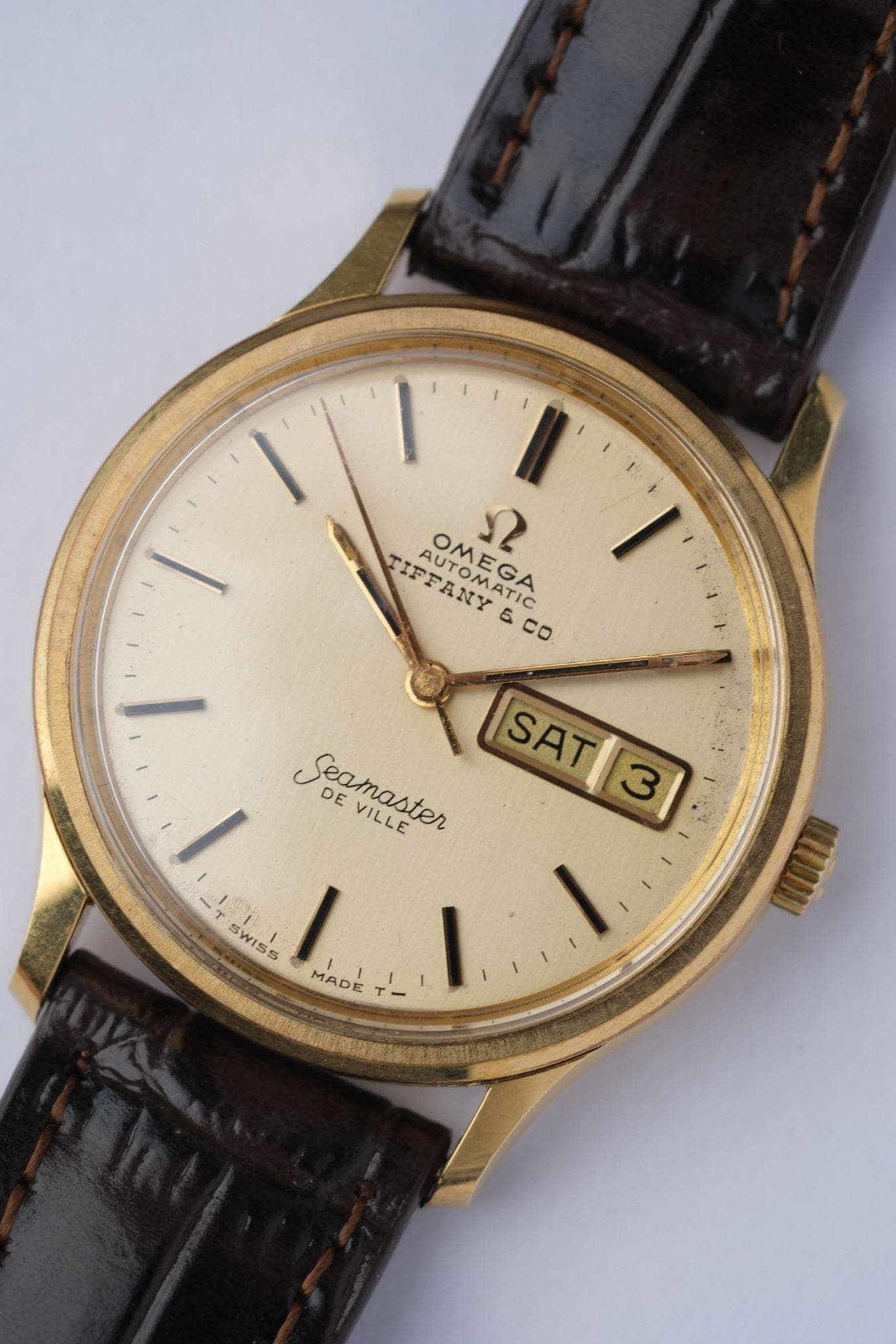 Omega Semaster De Ville tiffany stamp